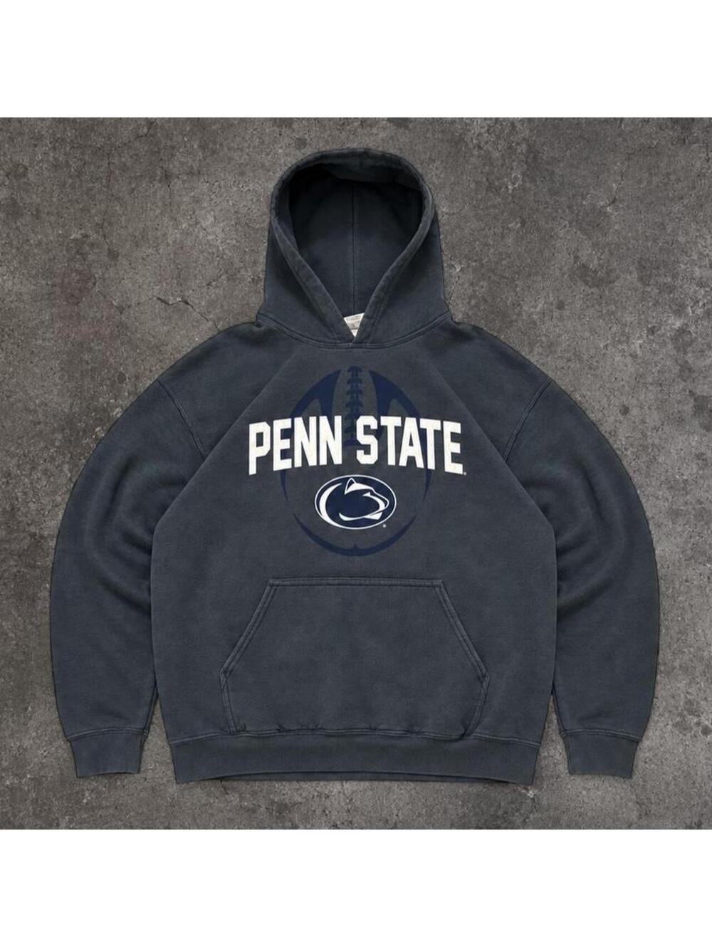 Fire vintage Penn State Nittany Lions Football Hoodie